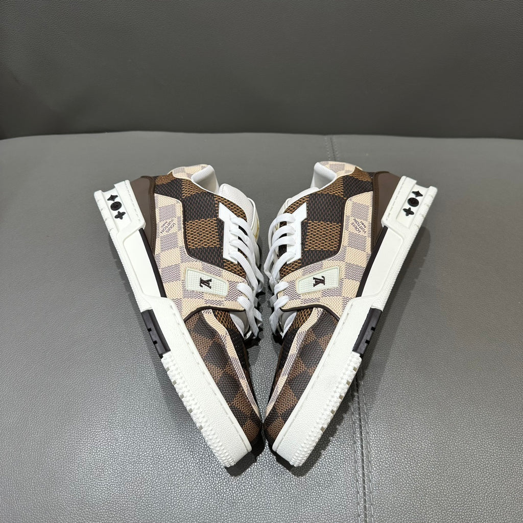 LV Trainer Sneaker 'Damier Ebene Azur'