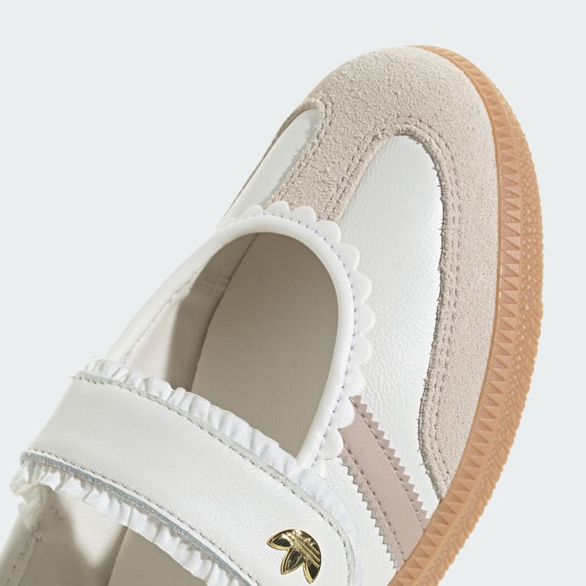 Adidas Mary Jane Frill Pack Ruffle White Cream