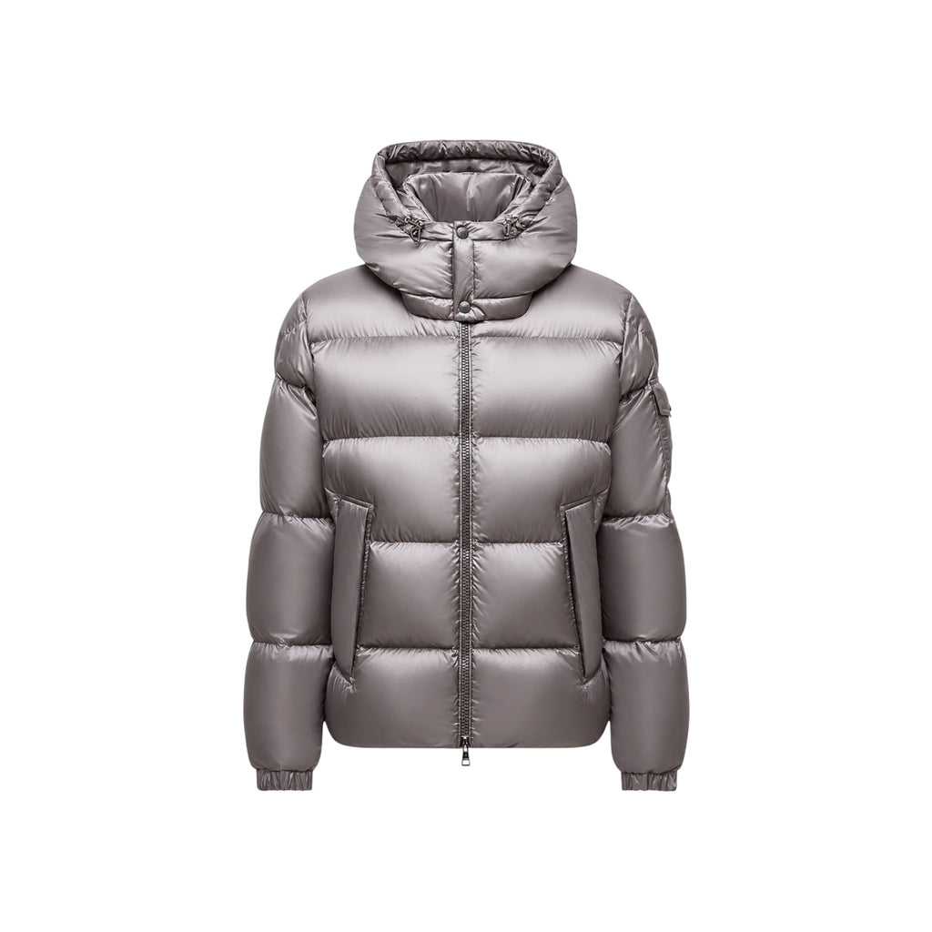 Moncler Maya Down Jacket Light Grey