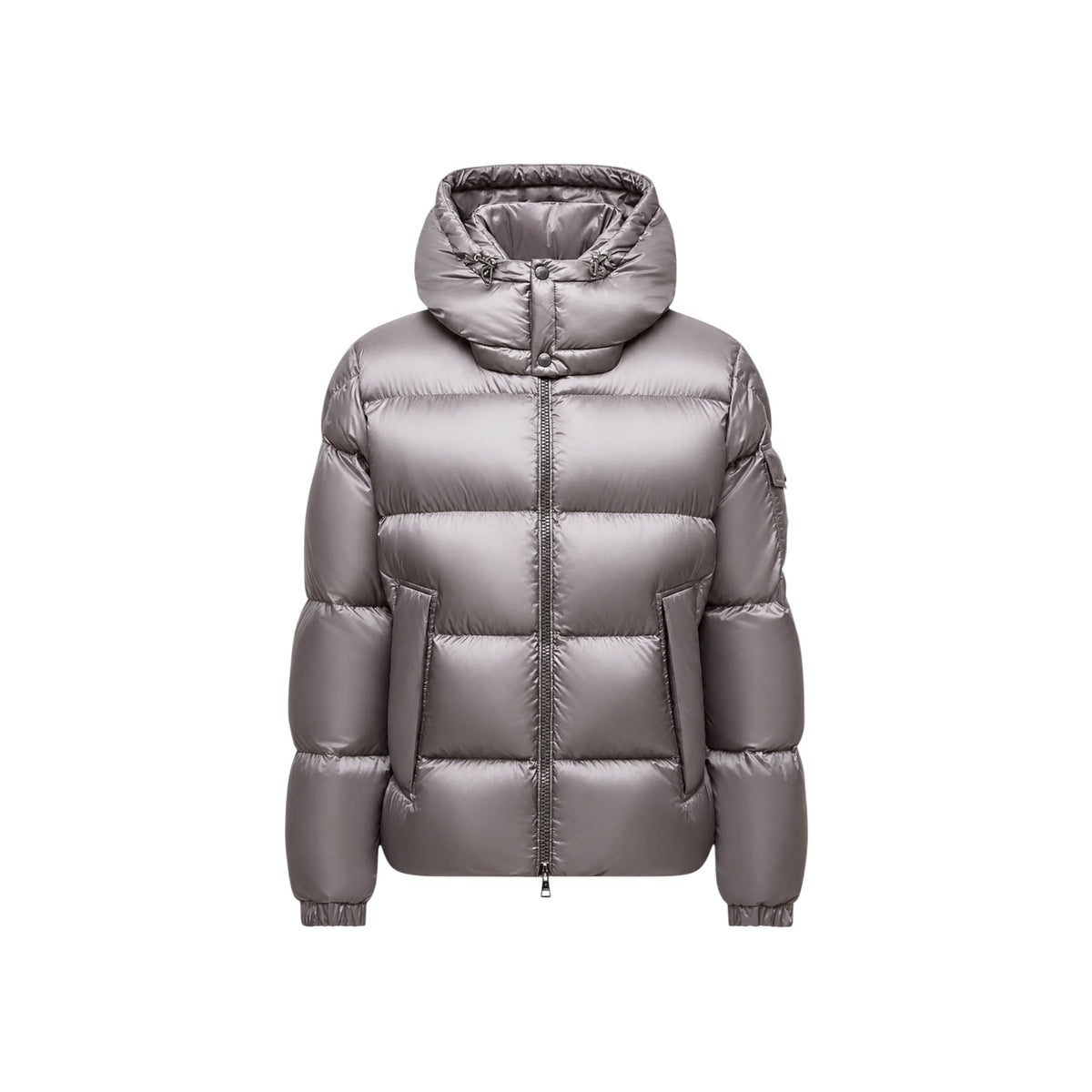 Moncler Maya Down Jacket Light Grey