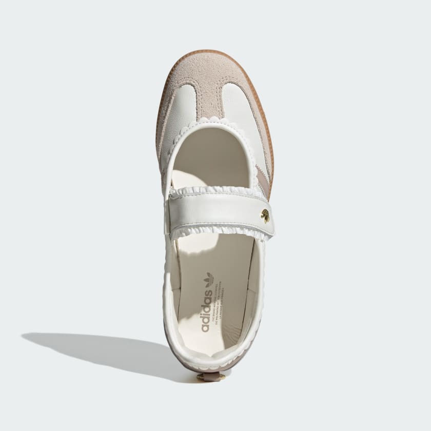 Adidas Mary Jane Frill Pack Ruffle White Cream