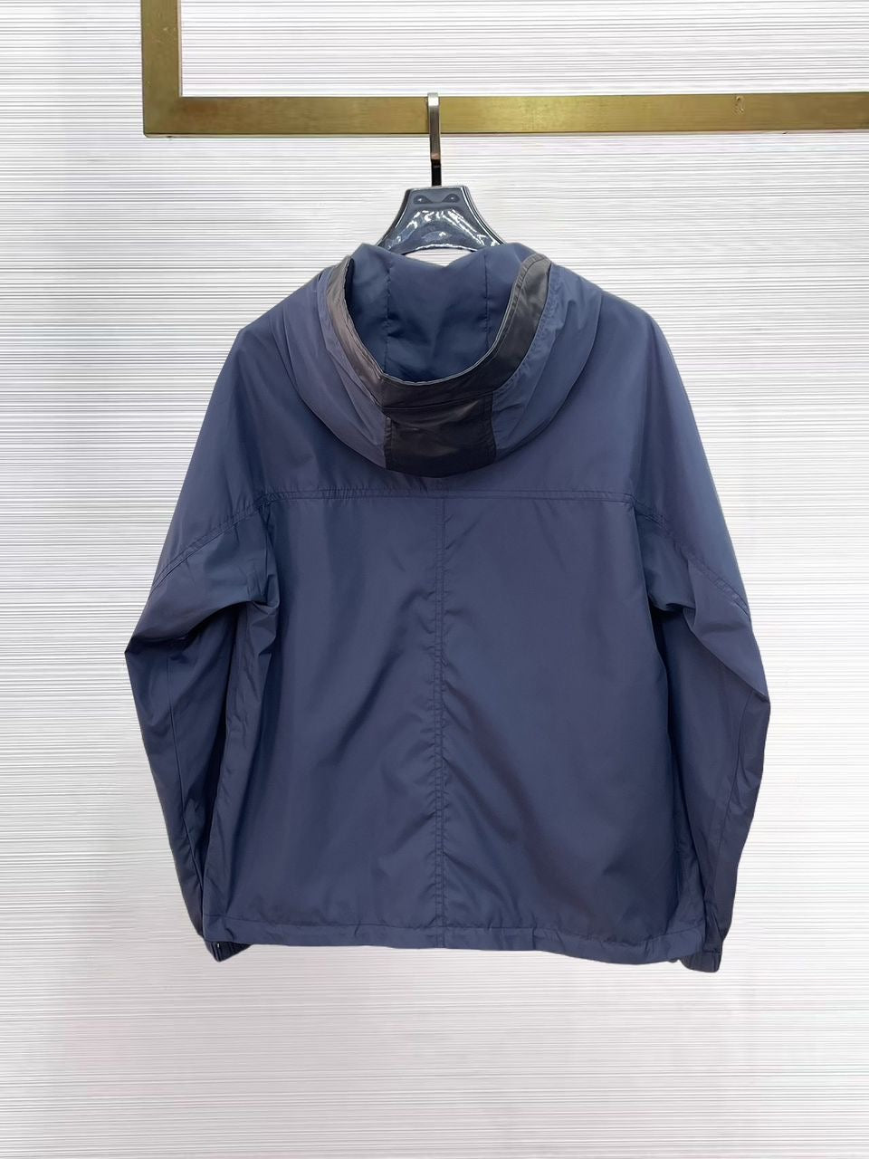 Prada Re-Nylon Two-Tone Jacket Navy