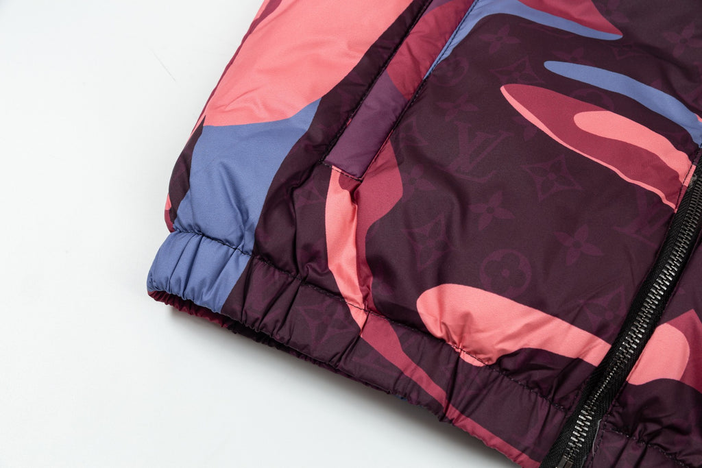 Louis Vuitton Portrait Camo Down Jacket