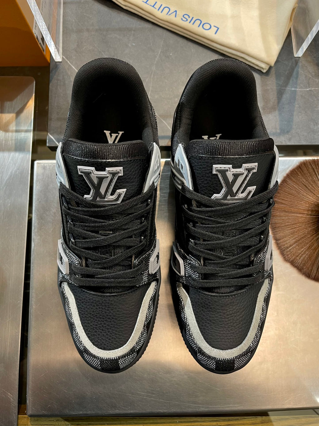 LV Trainer Sneaker 'Damier Black White'