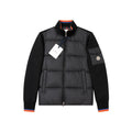 Moncler Knit & Down Hybrid Jacket Black