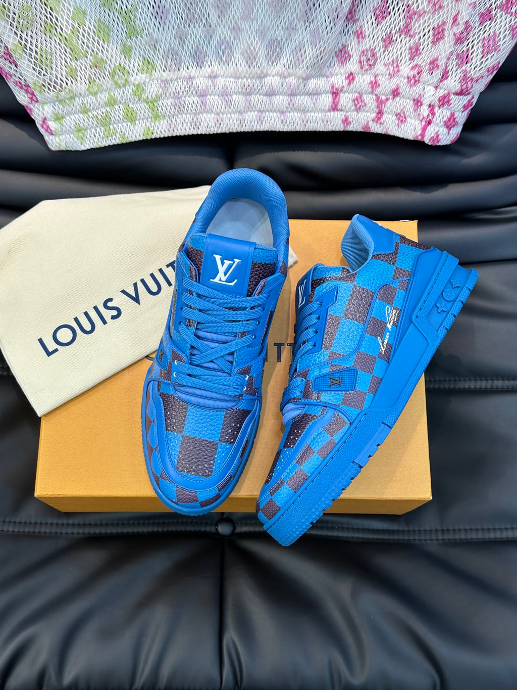 LV Trainer Sneaker 'Damier Pop Blue'