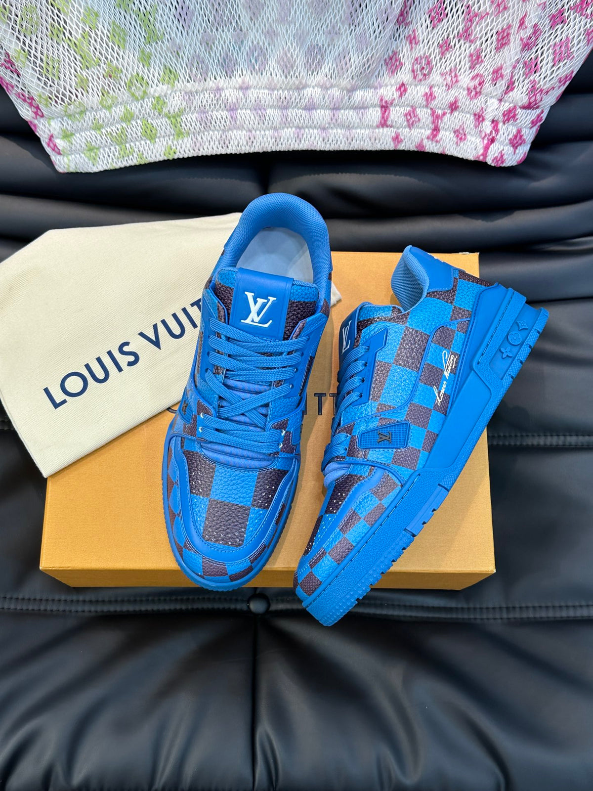 LV Trainer Sneaker 'Damier Pop Blue'