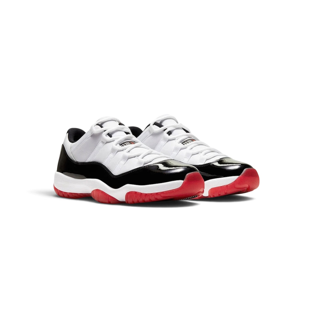 AIR JORDAN 11 RETRO LOW WHITE/BLACK-TRUE RED