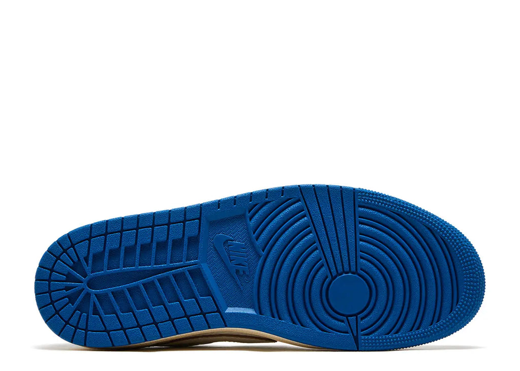 Fragment Design x Travis Scott x Jordan 1 Low OG SP Sail Military Blue