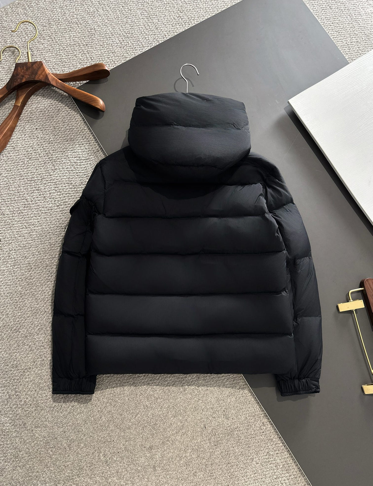 Moncler Montgenevre Down Jacket Matte Black