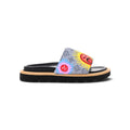 LV Waterfront Mule 'Yayoi Kusama Grey Faces'