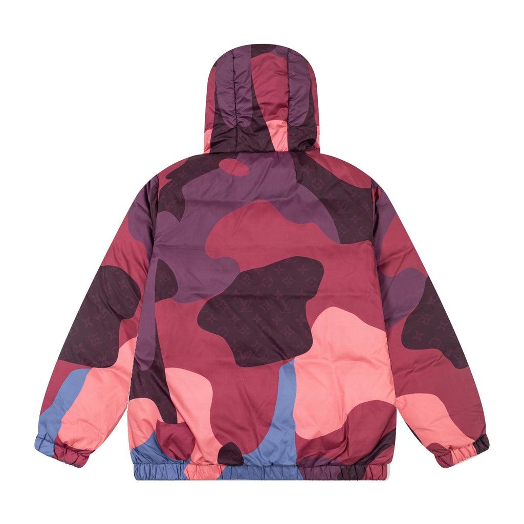 Louis Vuitton Portrait Camo Down Jacket