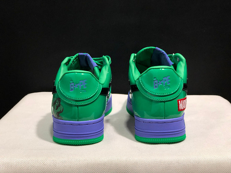 Bapesta Low 'Marvel Hulk'