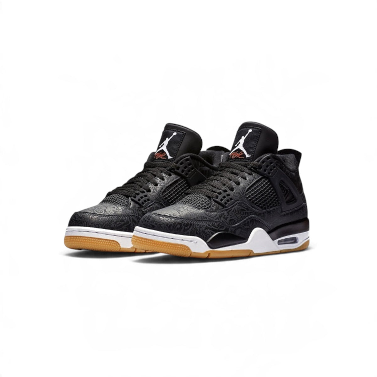 AIR JORDAN 4 RETRO LASER BLACK GUM