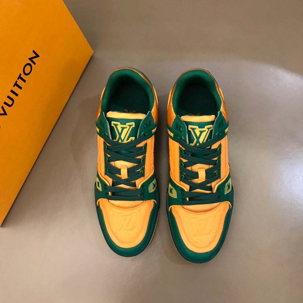 LV Trainer Sneaker 'Green Yellow'