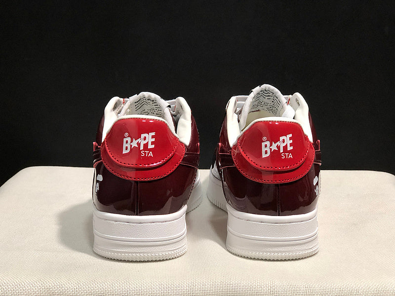 Bapesta Low 'Camo Combo Red'