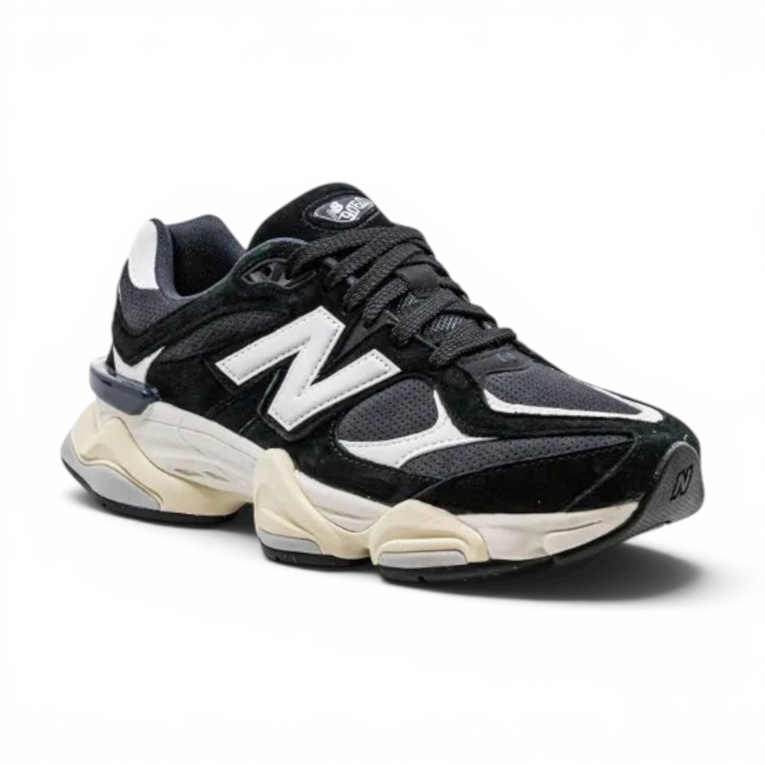 New Balance 9060 Suede Black white