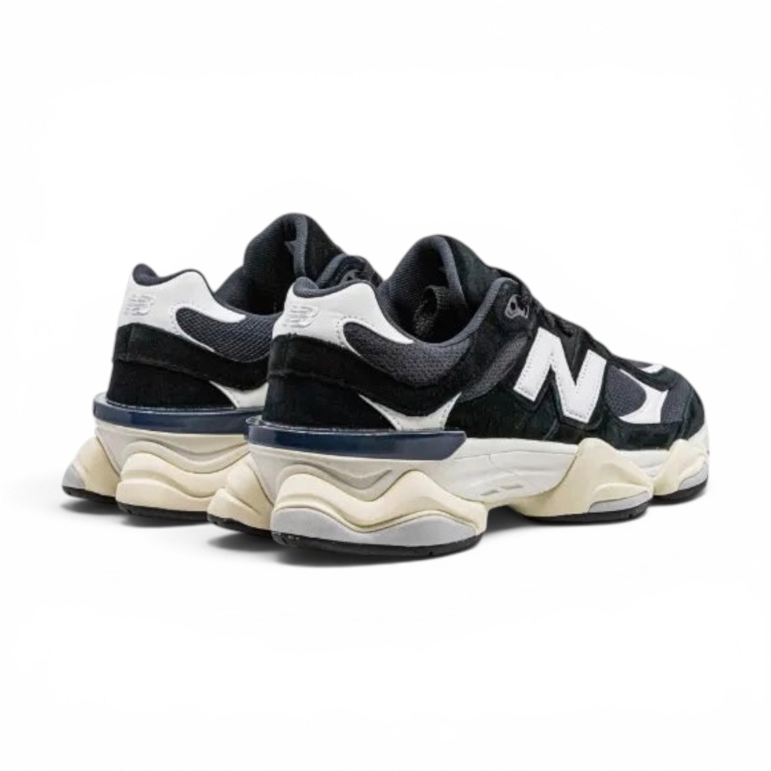 New Balance 9060 Suede Black white