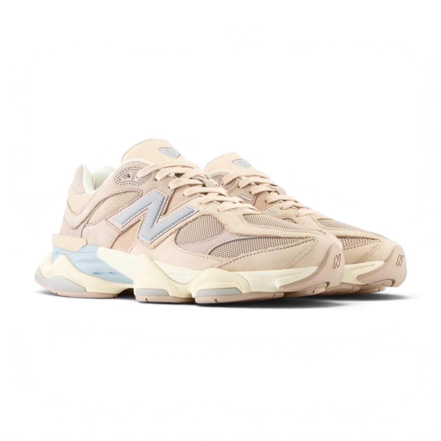 New Balance 9060 Ivory Cream Pink Sand